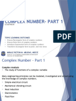 Wk2 Complex Number - Part 1