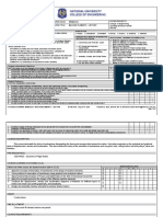 Document: Syllabus Course Code: Memael20 Copies Issued To: Date of Effectivity / Revision: Course Title: Machine Elements - Lecture