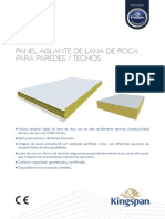 Kingspan - TZ-LR Mineral Wool Panel - Datasheet - Spain - ES