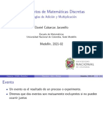 Reglas Adición Multiplicación Fundamentos Matemáticas Discretas