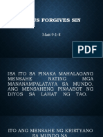 Jesus Forgives Sin