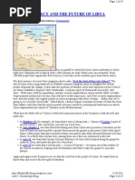 Bible Prophecy and the Future of Libya