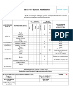 Modelo de PPRA em Excel