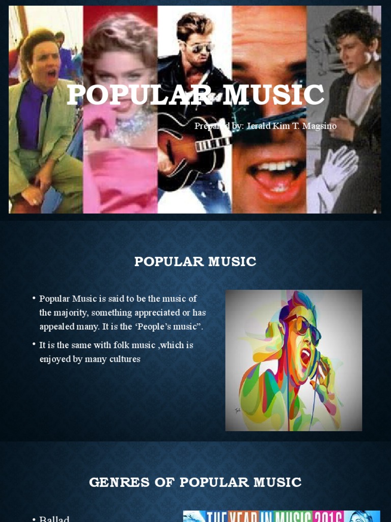 Overview of Popular Music Genres | PDF | Jazz | Ragtime