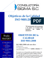 Regla SMART-Objetivos de La Calidad ISO 9008 2001