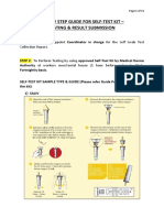 Step by Step Guide For Self Test Kit - 10092021