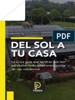 Guía completa energía solar hogares
