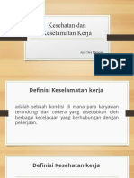 Kesehatan Dan Keselamatan Kerja