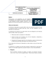 Pautas para Presentar Un Informe de Laboratorio-2019