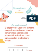 Caja Mackinder: Sistema para enseñar operaciones matemáticas básicas