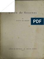 Vinicius de Moraes Livro de Sonetos