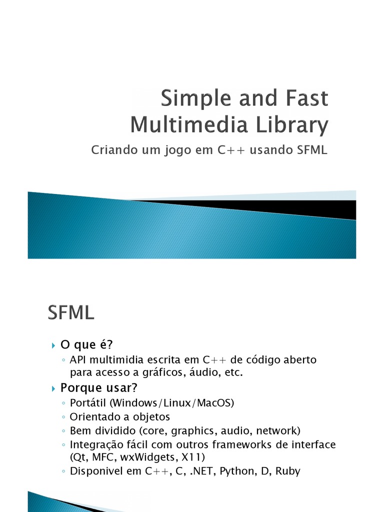 Criando Um Jogo em C++ Usando SFML | PDF