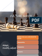 Culture Shock: Are You Adaptable?