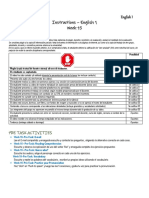 Week15 - Indicaciones en Español - Inglés I