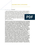 Preguntas y Respuestas Sobre Combustibles