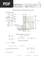 MODELO DISEÑO DE MUROS DE CONTENCION