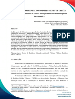 Educação Ambiental No Munincipio de Barcarena