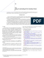 ASTM D-6224-9 Aux Oil Analysis Power Plant