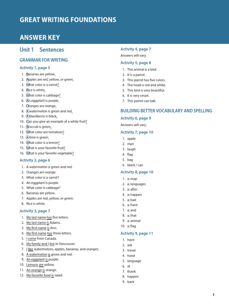 Great Writing Foundations: Student Book with Online Workbook