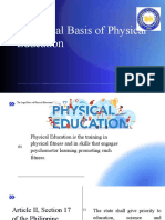 Legal Basis of Physical Education