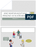 Ang Mapanagutang Pinuno at Katrabaho