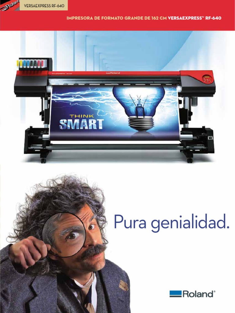 Rf640 - Brochure - Spanish ROLAND RF 640 | PDF | Impresora (Computación ...