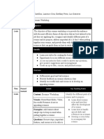 Learning Strategy Template Resume Workshop