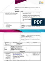 Didactics of Social Sciencelesson Plan Template