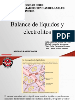 Balance de Liquidos y Electrolitos