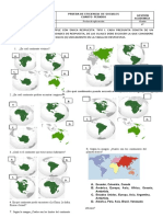 Evaluacion 4 Periodo Grado 6° Sociales