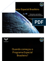 O Programa Estrategicos de Sistemas Espaciais Da Força Aerea