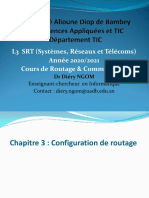 Configuration de Routage