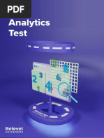 Data Analytics Test