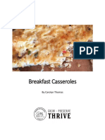 Breakfast Casseroles Booklet