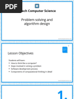 01 Problem Solving and Algorithm Design