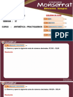 Grado: 3ero Prim Semana: 37 Curso: Aritmética - Practiquemos