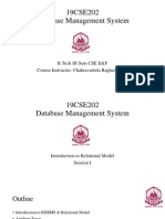 RDBMS, Keys, Constraints