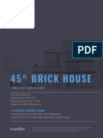 45° Brick House: Sunrise Society, Vadodara, Gujarat