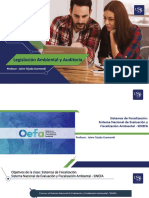 9na° Sesión - Sistemas de Fiscalización - Sistema Nacional de Evaluación y Fiscalización Ambiental - SINEFA