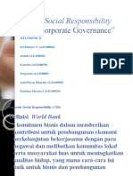 Corporate Social Responsibility and Good Corporate Governance presentasi