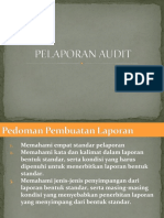 Pelaporan Audit