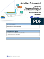 Técnicas y Métodos de Aprendizaje Investigativo SPSU-861