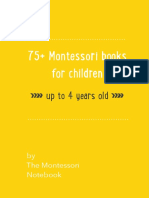 75+ Montessori Books For Children: S Up To 4 Years Old S