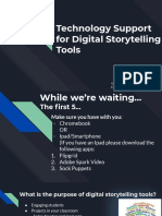 technology support for digital storytelling tools