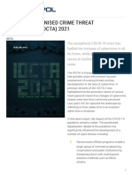 Internet Organised Crime Threat Internet Organised Crime Threat Assessment (Iocta) 2021 Assessment (Iocta) 2021