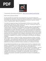 Download YouTube como generador de visitas by Valente Espinosa SN54224890 doc pdf