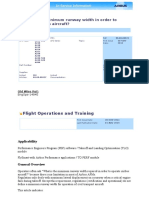 Runway Width