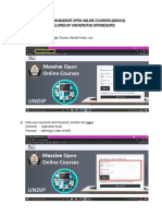 How To Join Massive Open Online Courses (Moocs) Developed by Universitas Diponegoro