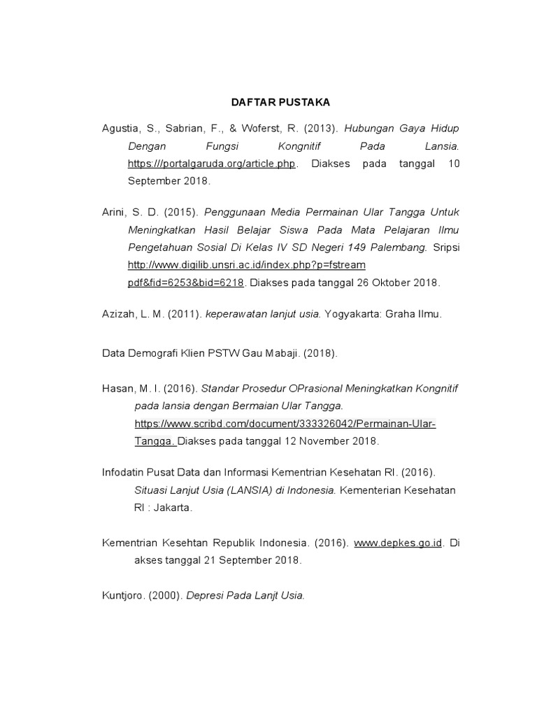 DAFTAR PUSTAKA (Lidya Sari) | PDF