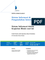 Modul Sistem Informasi dan Pengendali Internal [TM1]